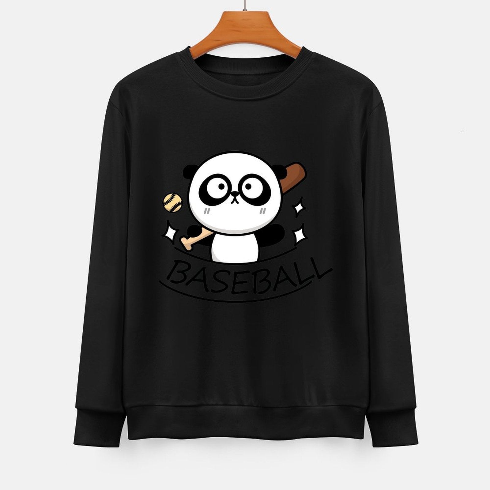 Front Patterned Long Sleeve TopSoft-Touch Classic Fit